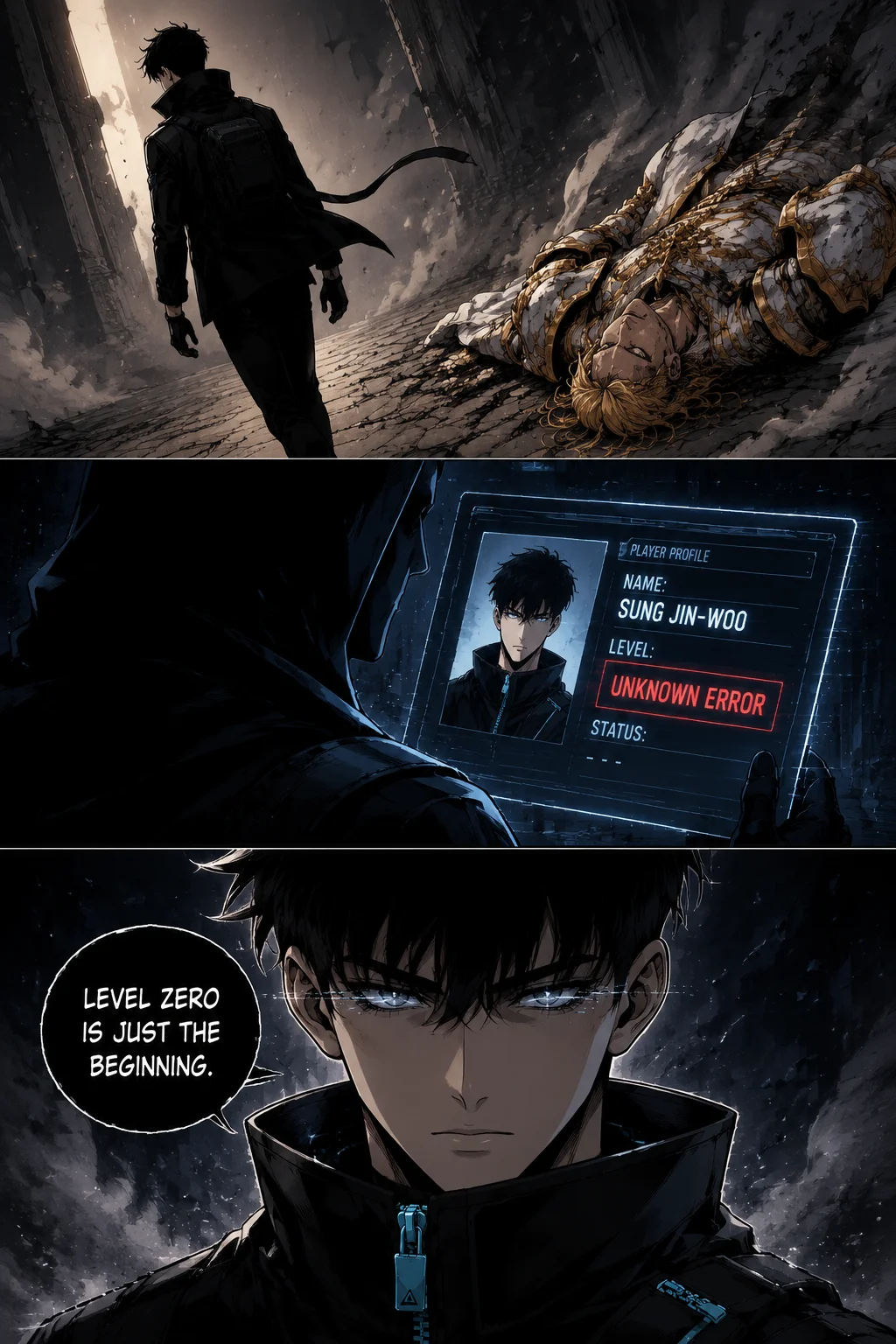 Page 7 — Level Zero: The Glitch King