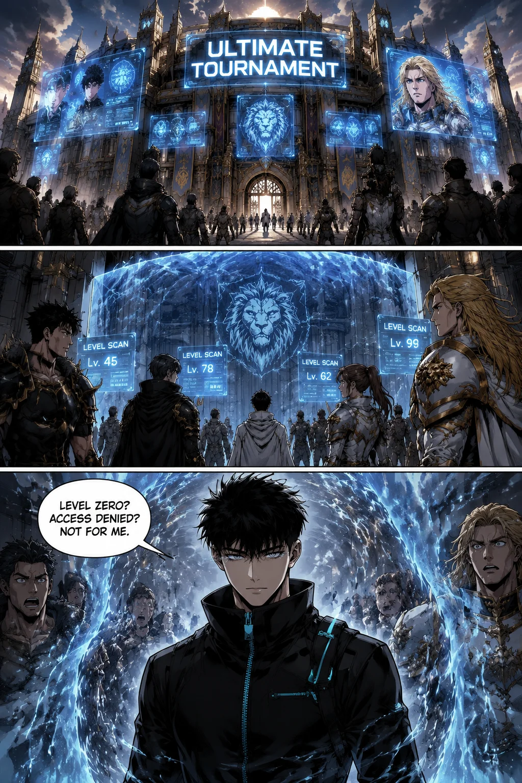 Page 2 — Level Zero: The Glitch King