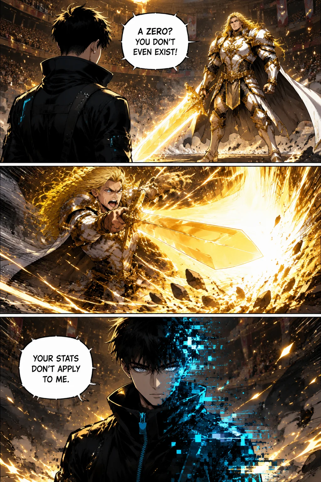 Page 3 — Level Zero: The Glitch King