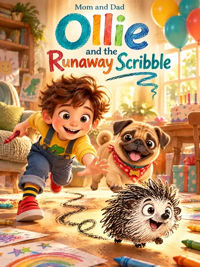 Ollie and the Runaway Scribble