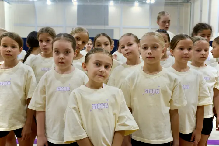 Младшая группа клуба «ШТОРМ» на спортивных сборах 2026