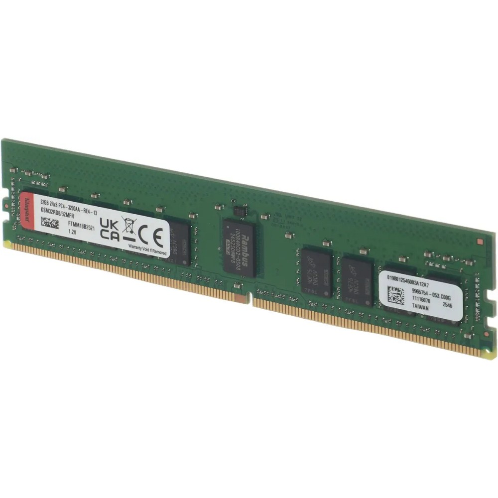 Kingston DDR4 32GB KSM32RD8/32MFR 3200 DIMM ECC, Reg, CL22, 1.2V