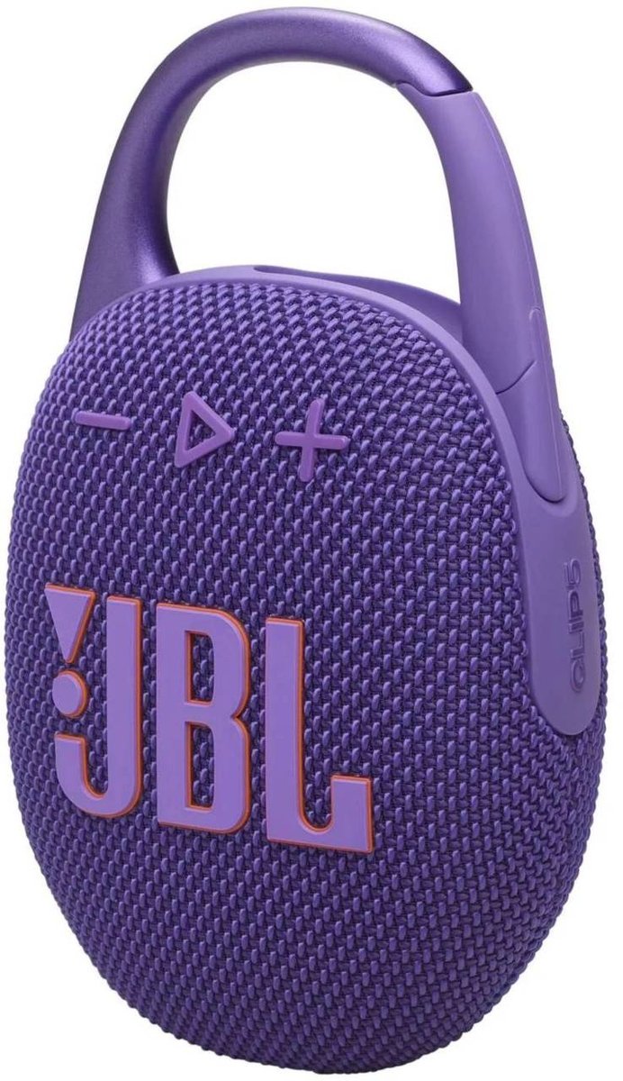 JBL Колонка порт. Clip 5 пурпурный 7W 1.0 BT 10м 1400mAh