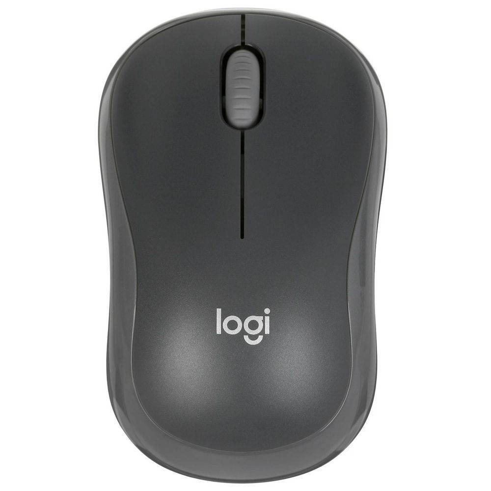 Logitech M186 черный/серый оптическая