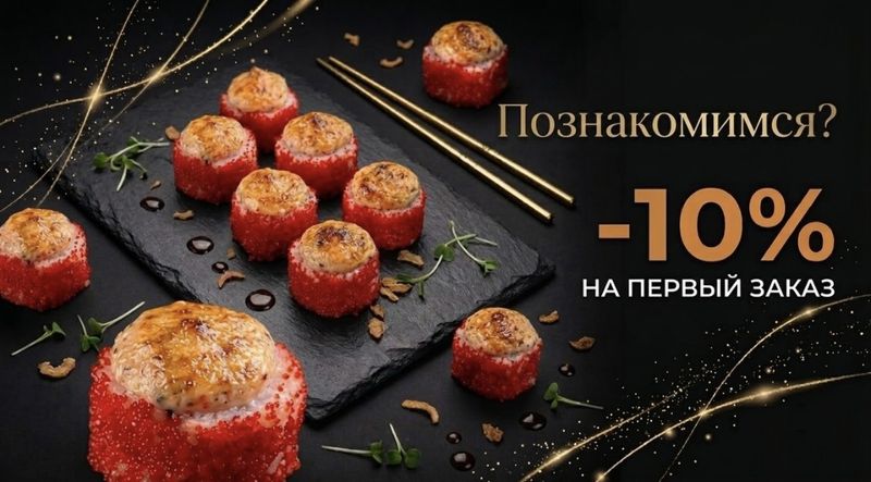 Скидка на первый заказ