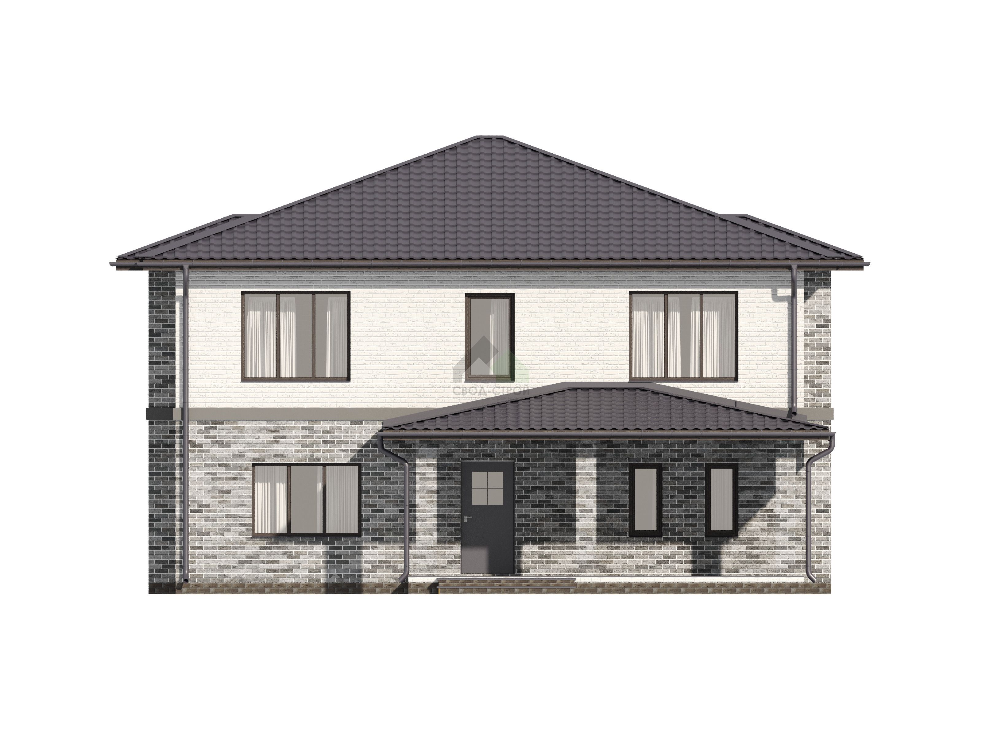 Дом из керамических блоков С-285 КЕ «Ингрид»