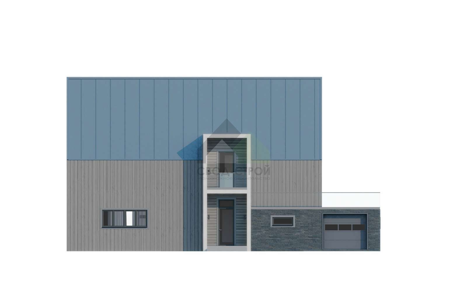 Дом с гаражом С-298 ГБ «Созвездие»