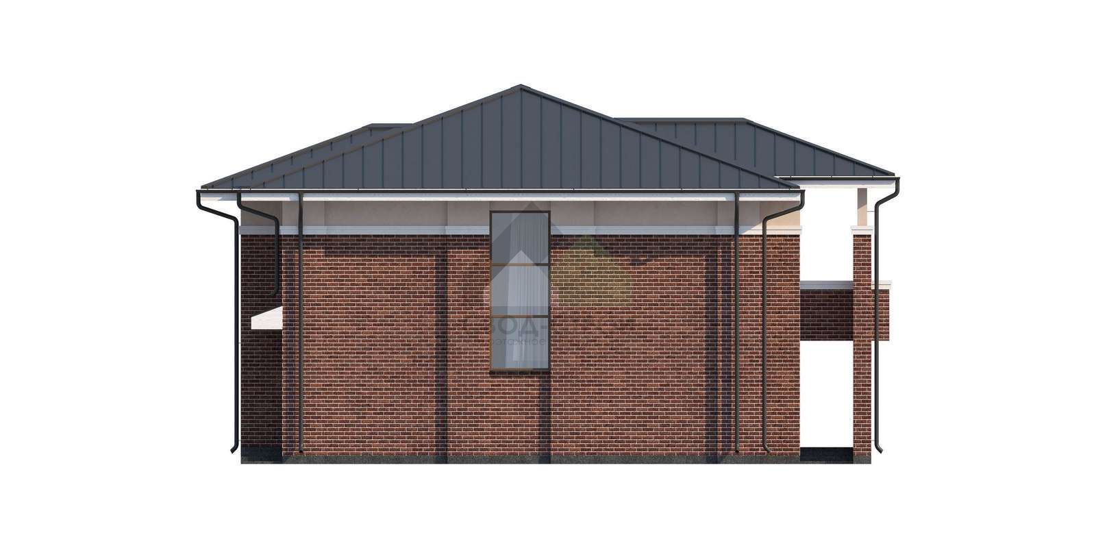 Дом из пеноблоков С-418 ГБ «Успех»