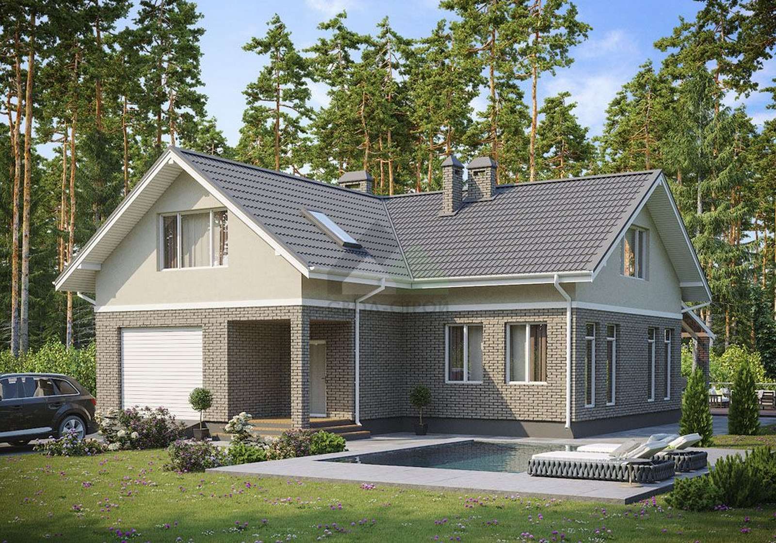 Дом по канадской технологии С-322 КР «Ясень»