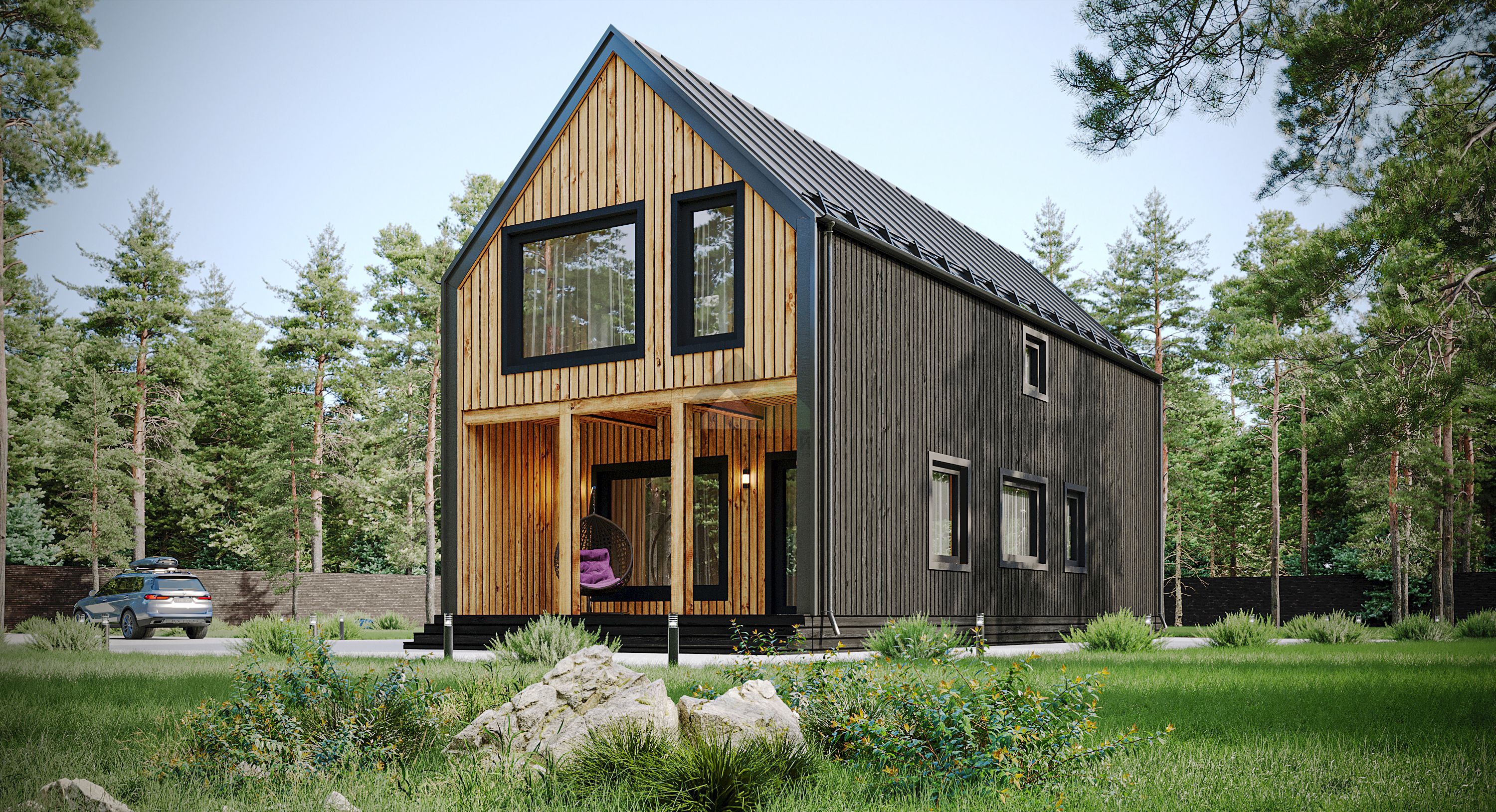 Дом по канадской технологии С-154 КР «Гармония»