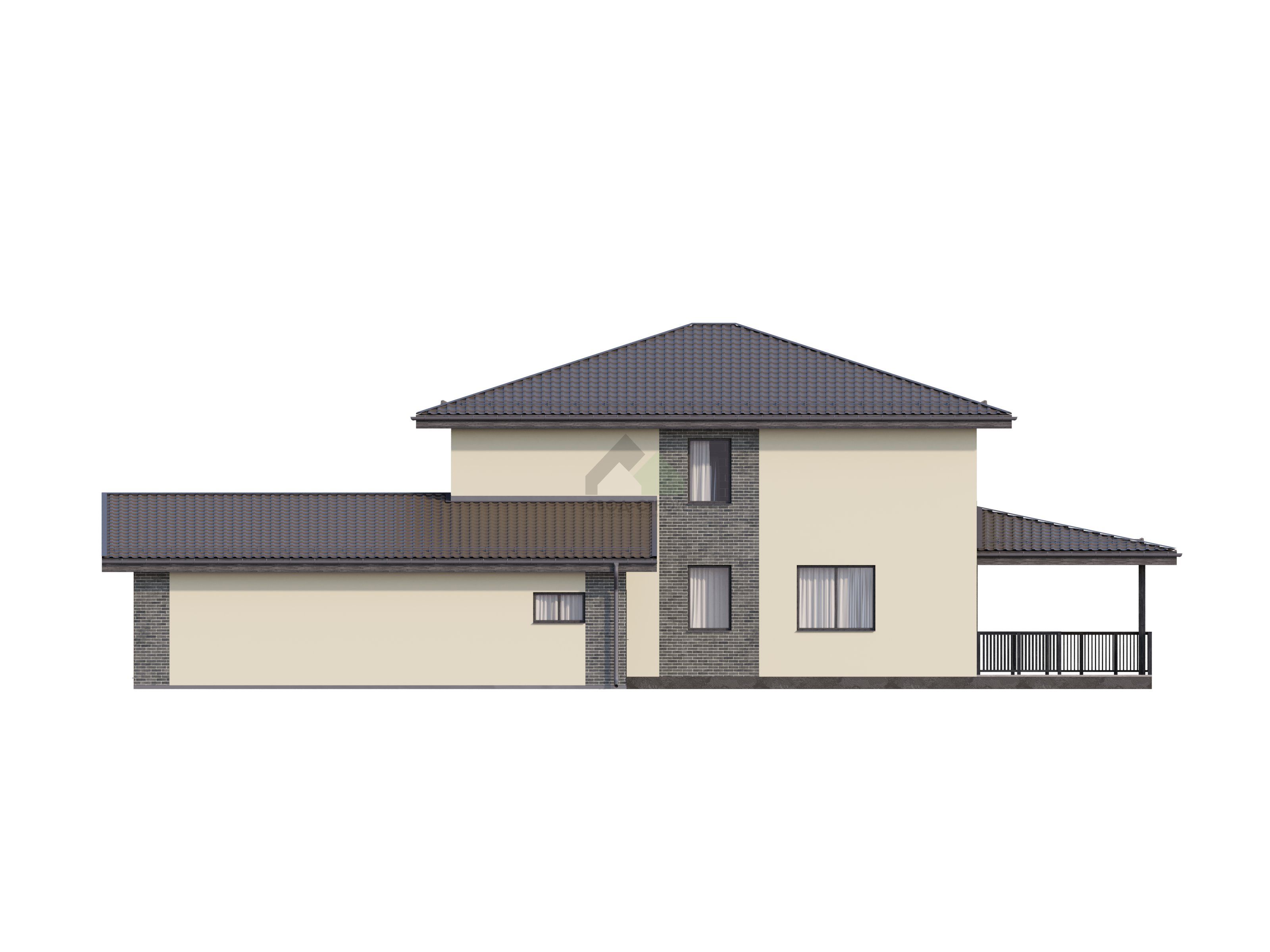 Дом с гаражом С-378 ГБ «Аден»