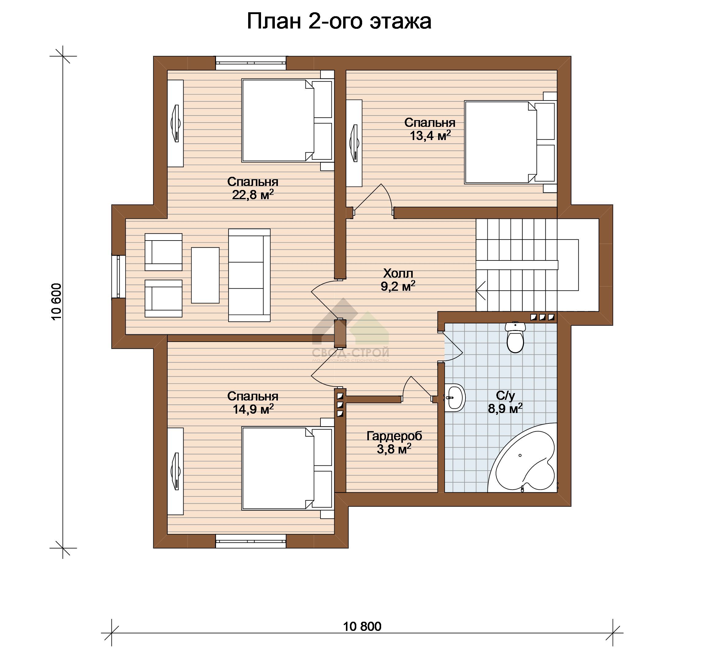 Дом по канадской технологии С-203 КР «Рязань»
