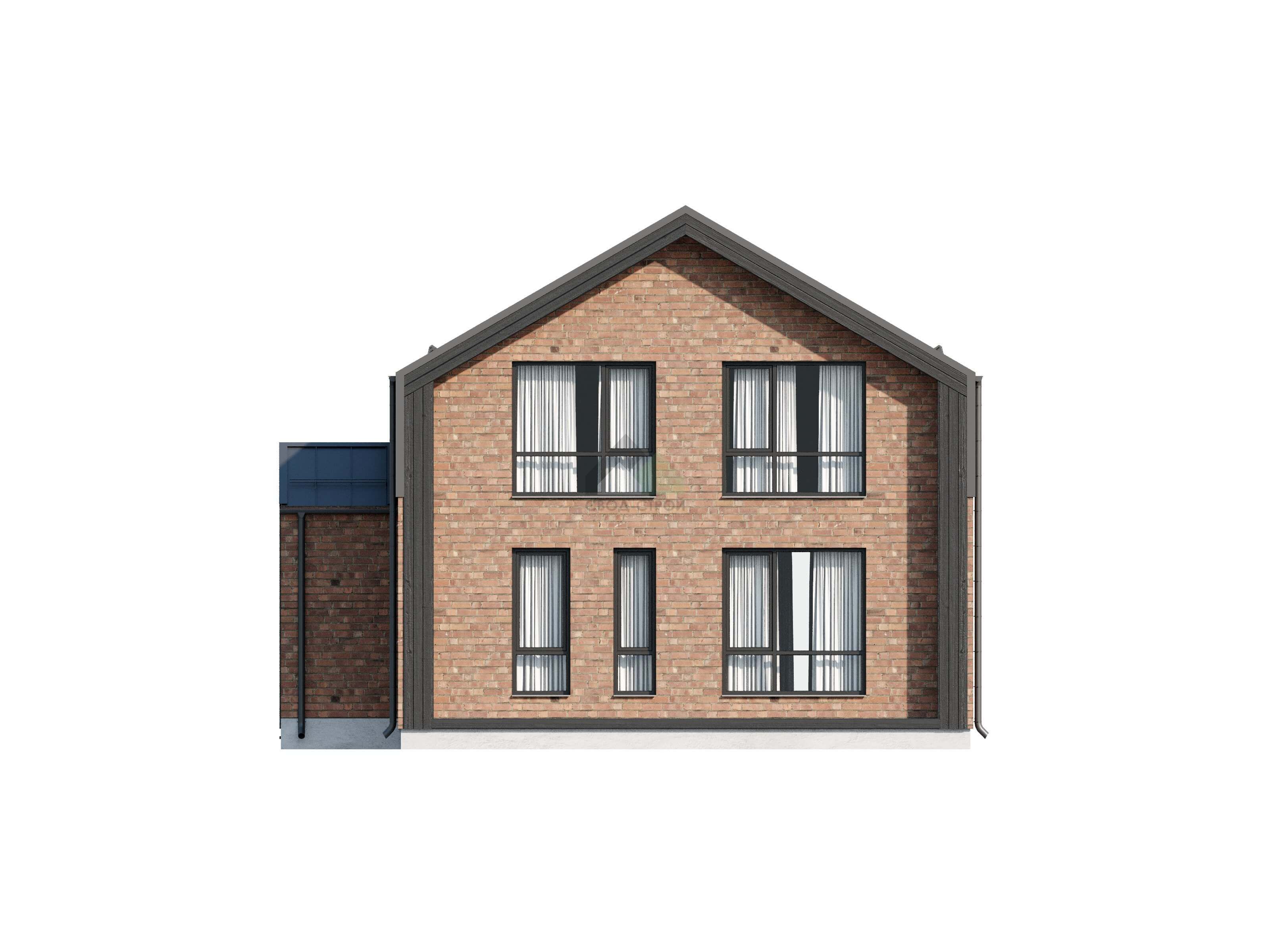 Каркасный дом в стиле Барн в стиле барн С-221 КР «Шервуд»