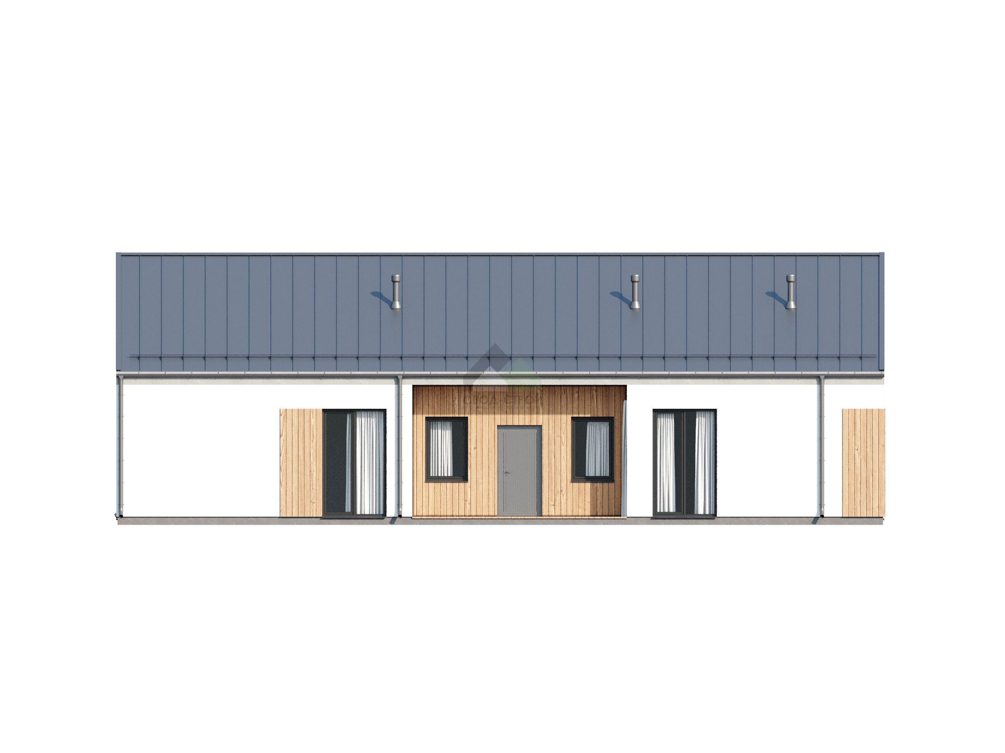 Дом из газобетонных блоков С-279 ГБ «Монтана»