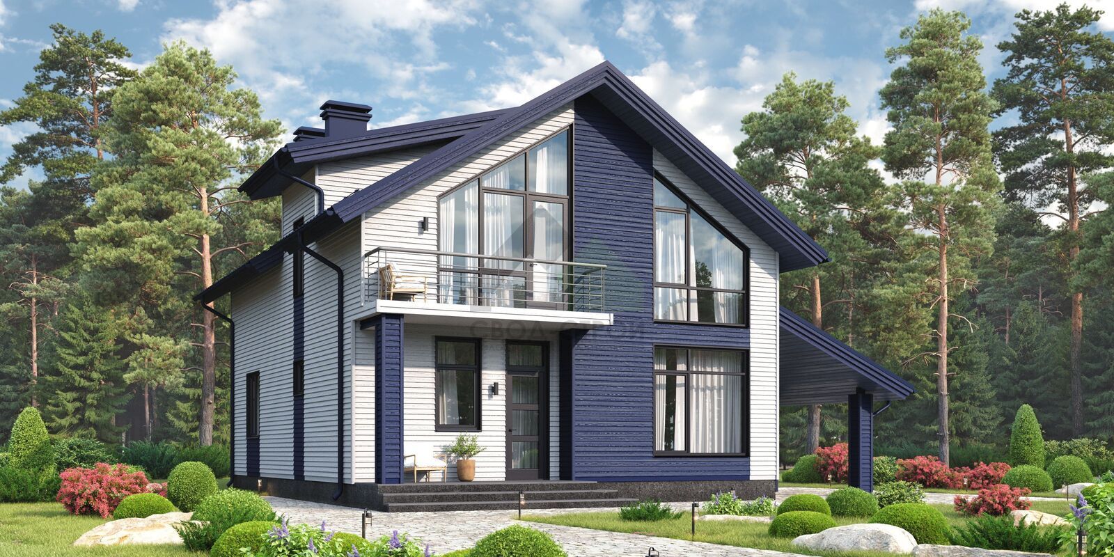 Дом по канадской технологии С-232 КР «Леон»