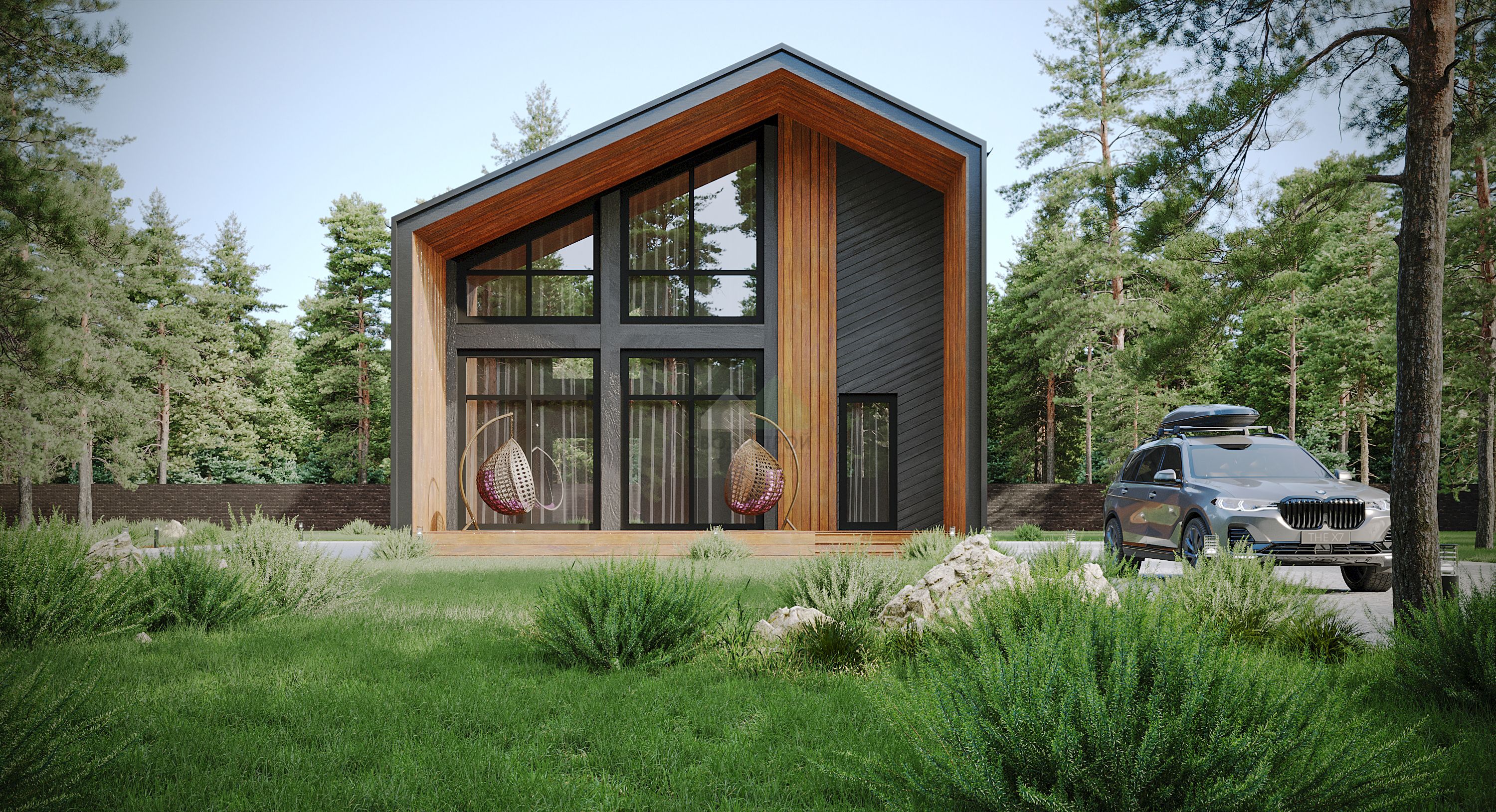 Дом по канадской технологии С-196 КР «Фрэйм»