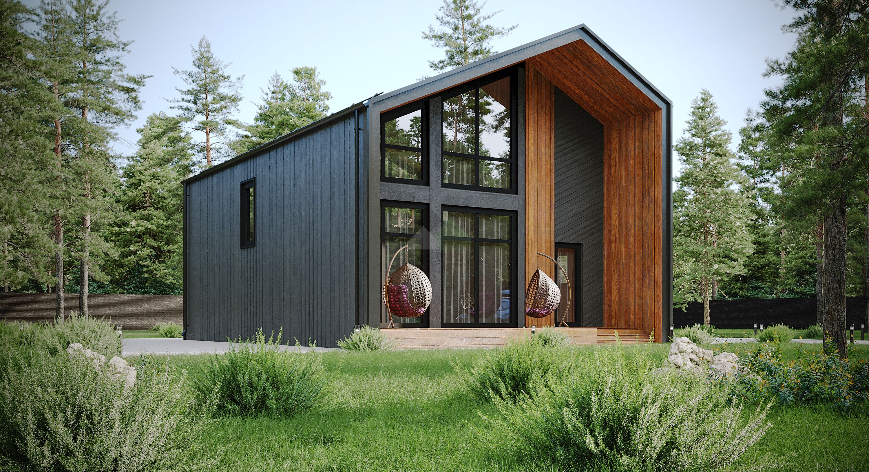 Дом по канадской технологии С-196 КР «Фрэйм»