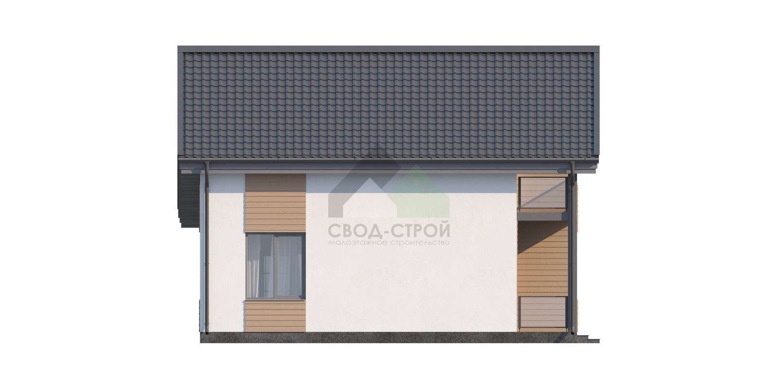 Дом по канадской технологии С-195 КР «Краса»