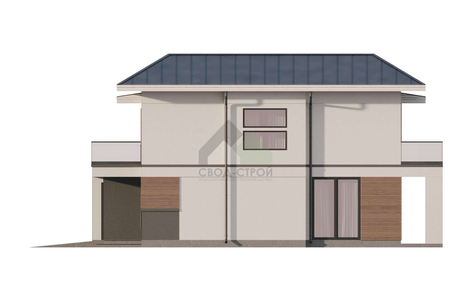 Дом с гаражом С-284 ГБ «Лайт»