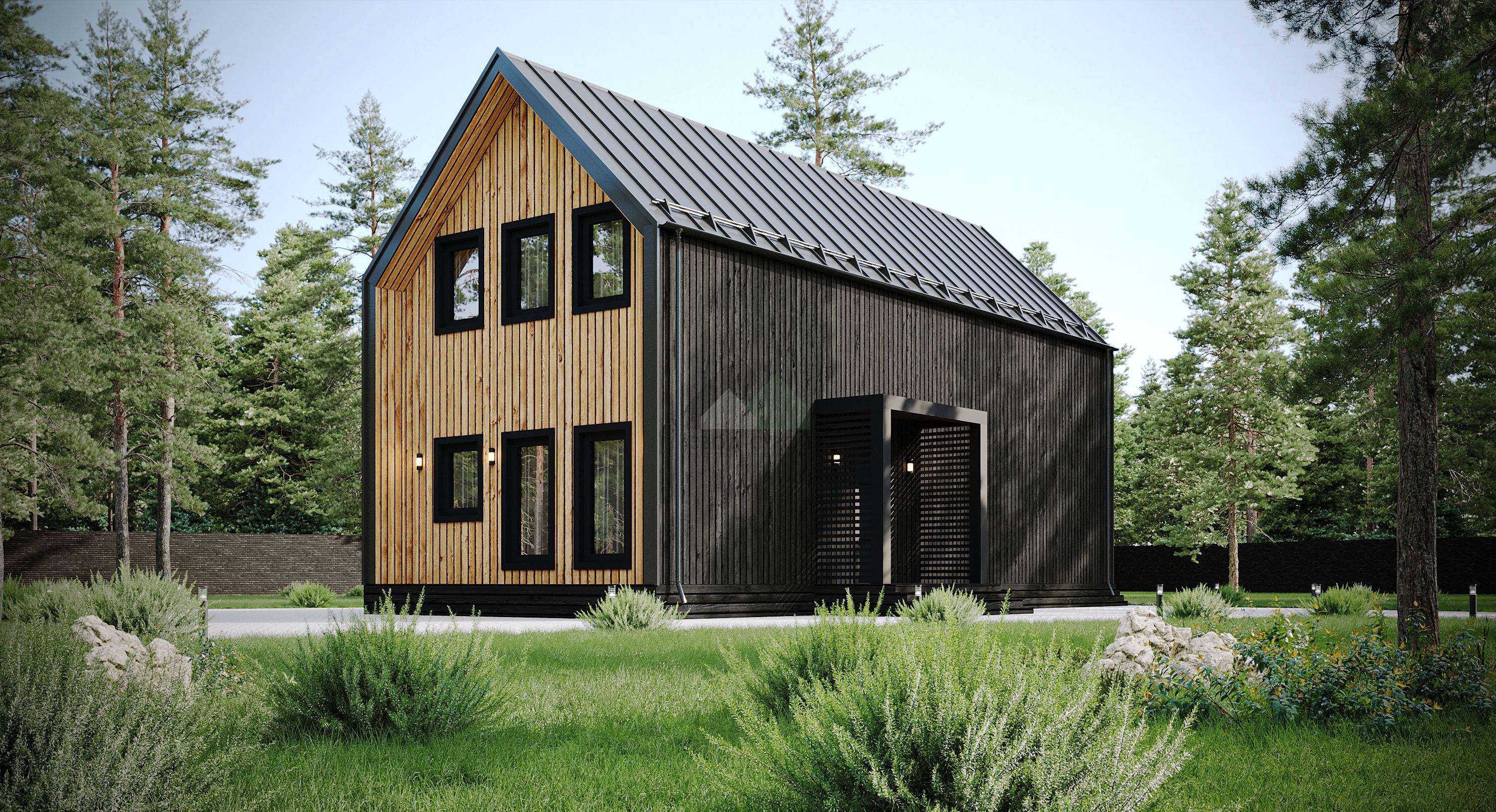 Дом по канадской технологии С-154 КР «Гармония»