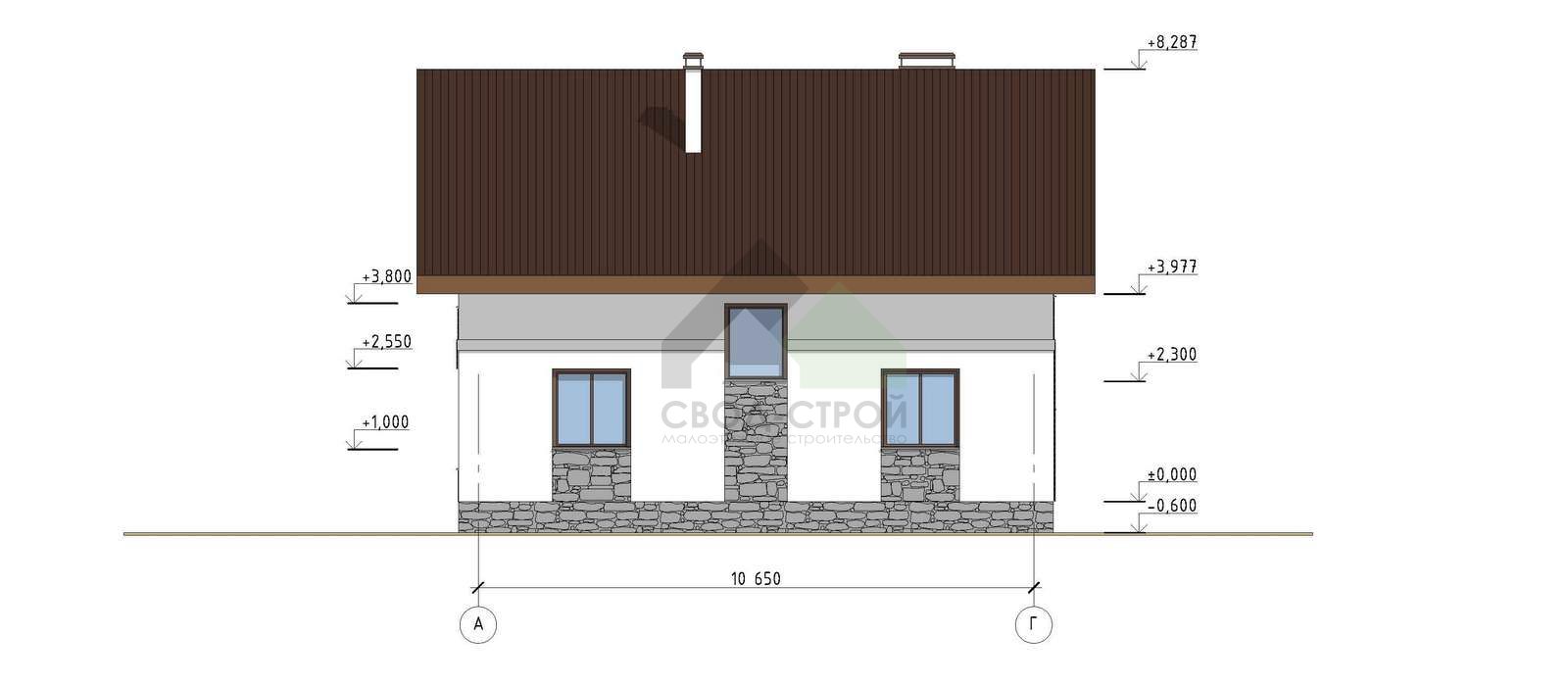 Дом по канадской технологии С-234 КР «Ретрит»