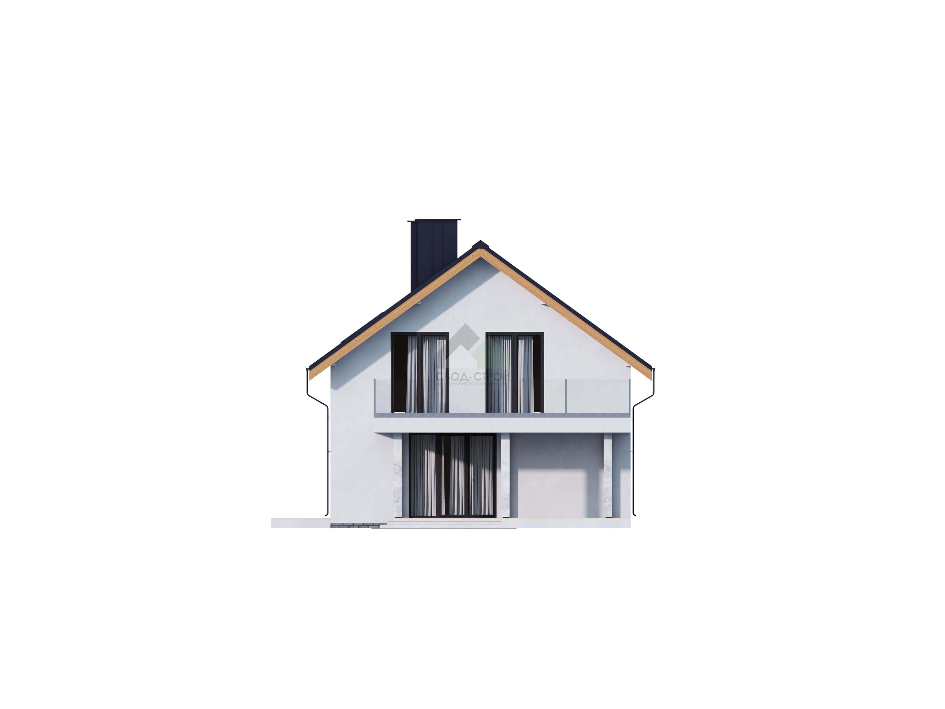 Дом с гаражом С-340 ГБ «Нео»