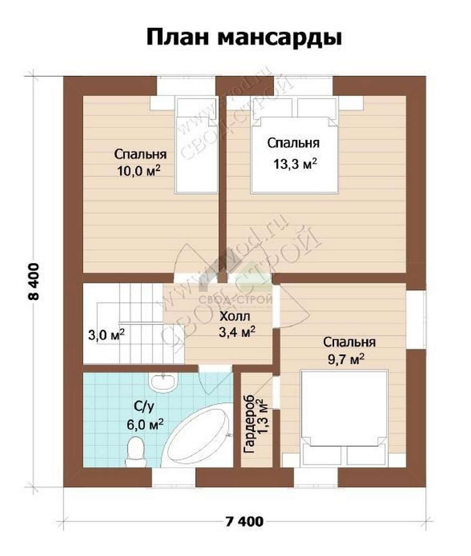 Дом по канадской технологии С-130 КР «Романтика»