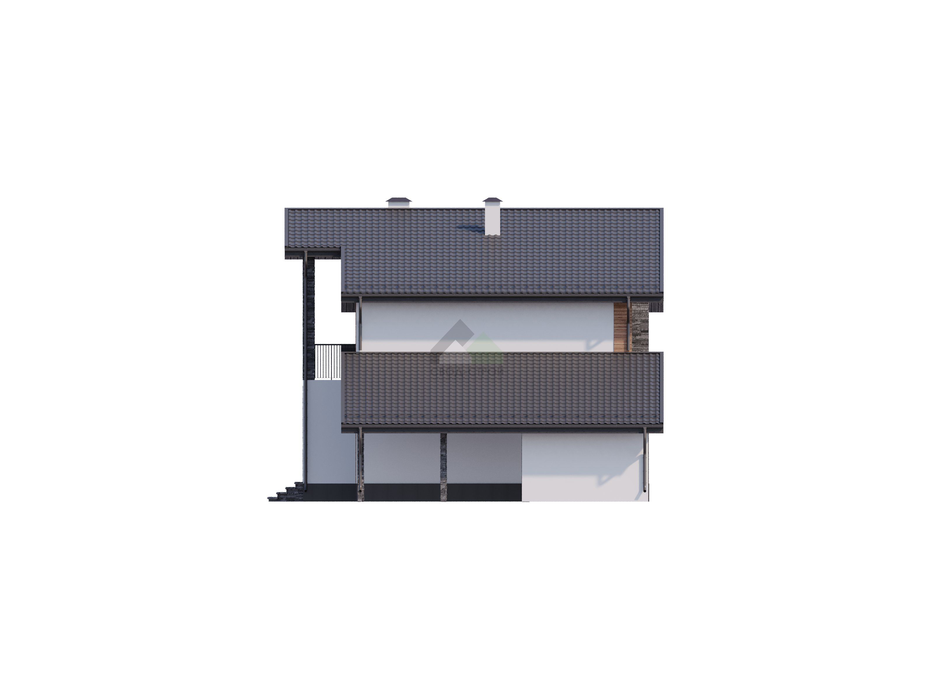 Дом с гаражом С-350 ГБ «Шираз»