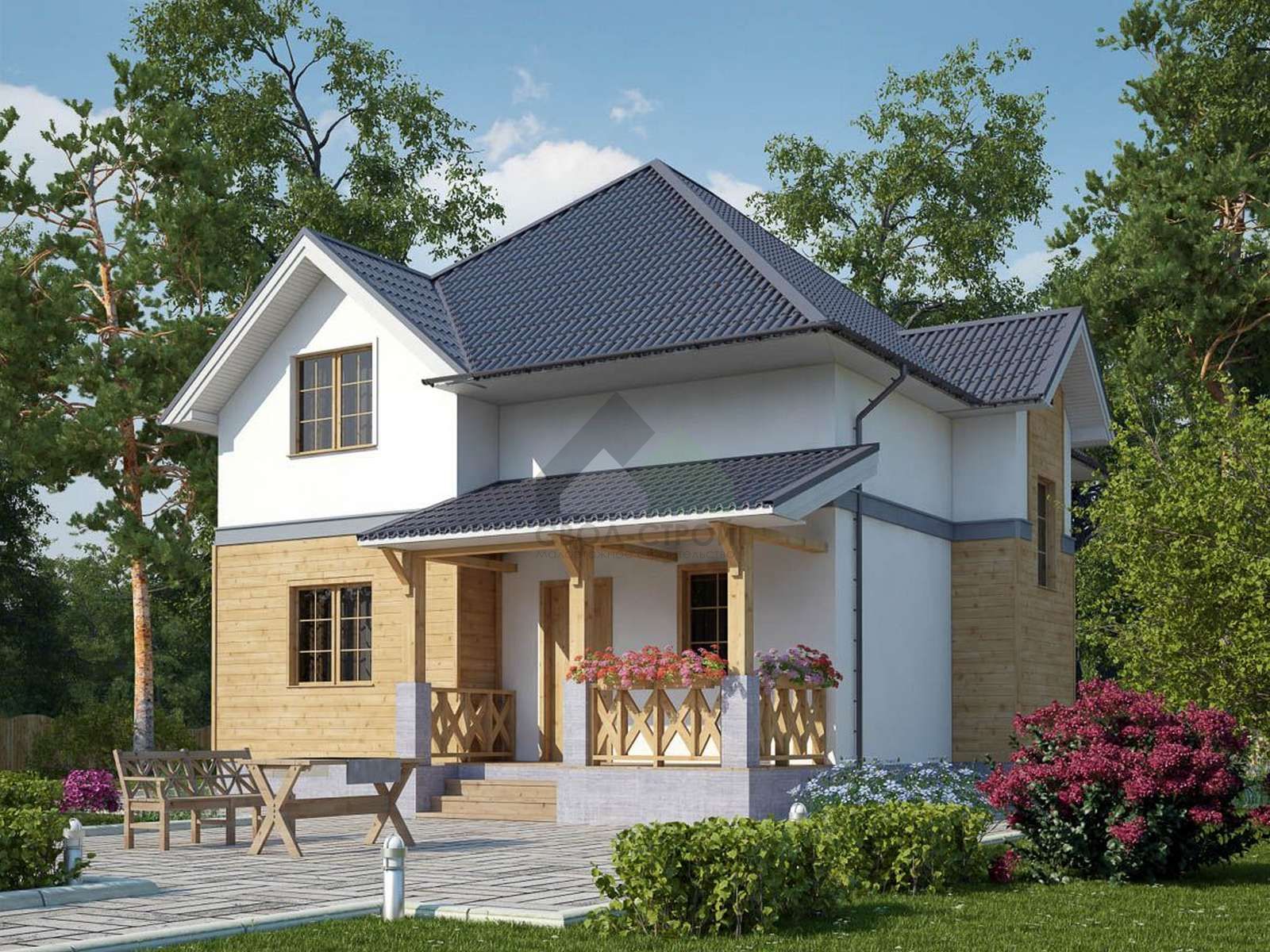 Дом по канадской технологии С-203 КР «Рязань»