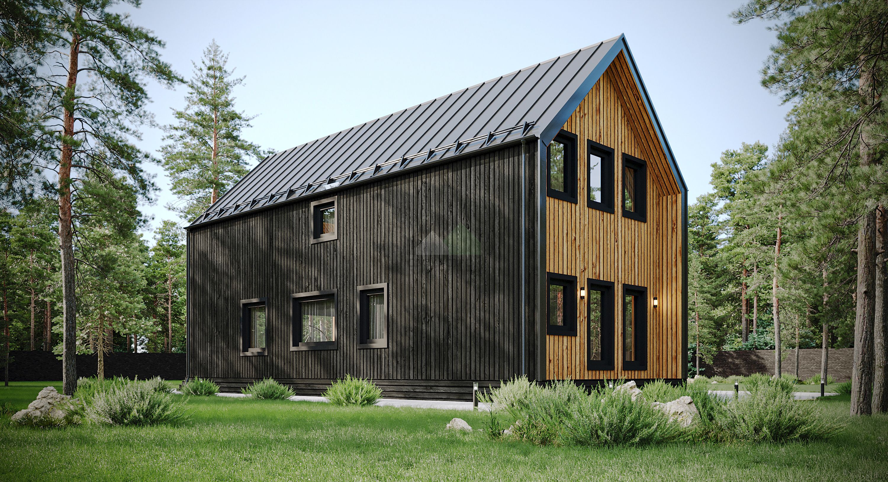 Дом по канадской технологии С-154 КР «Гармония»