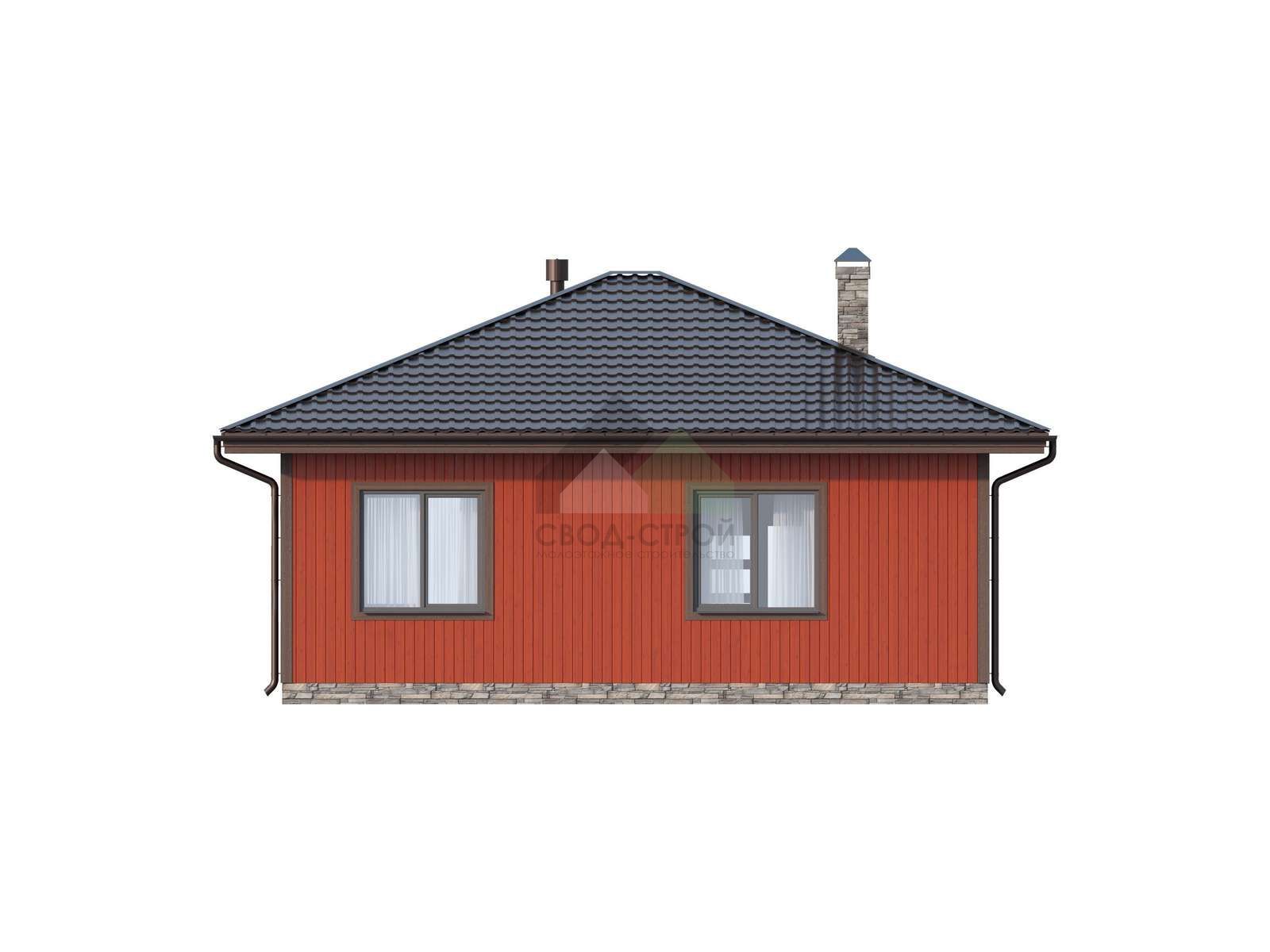 Коттедж каркасный С-102 КР «Рондаш»