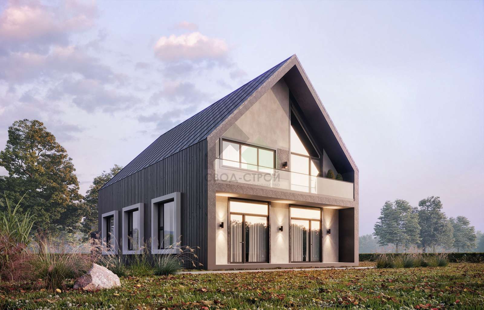 Дом с гаражом С-298 ГБ «Созвездие»