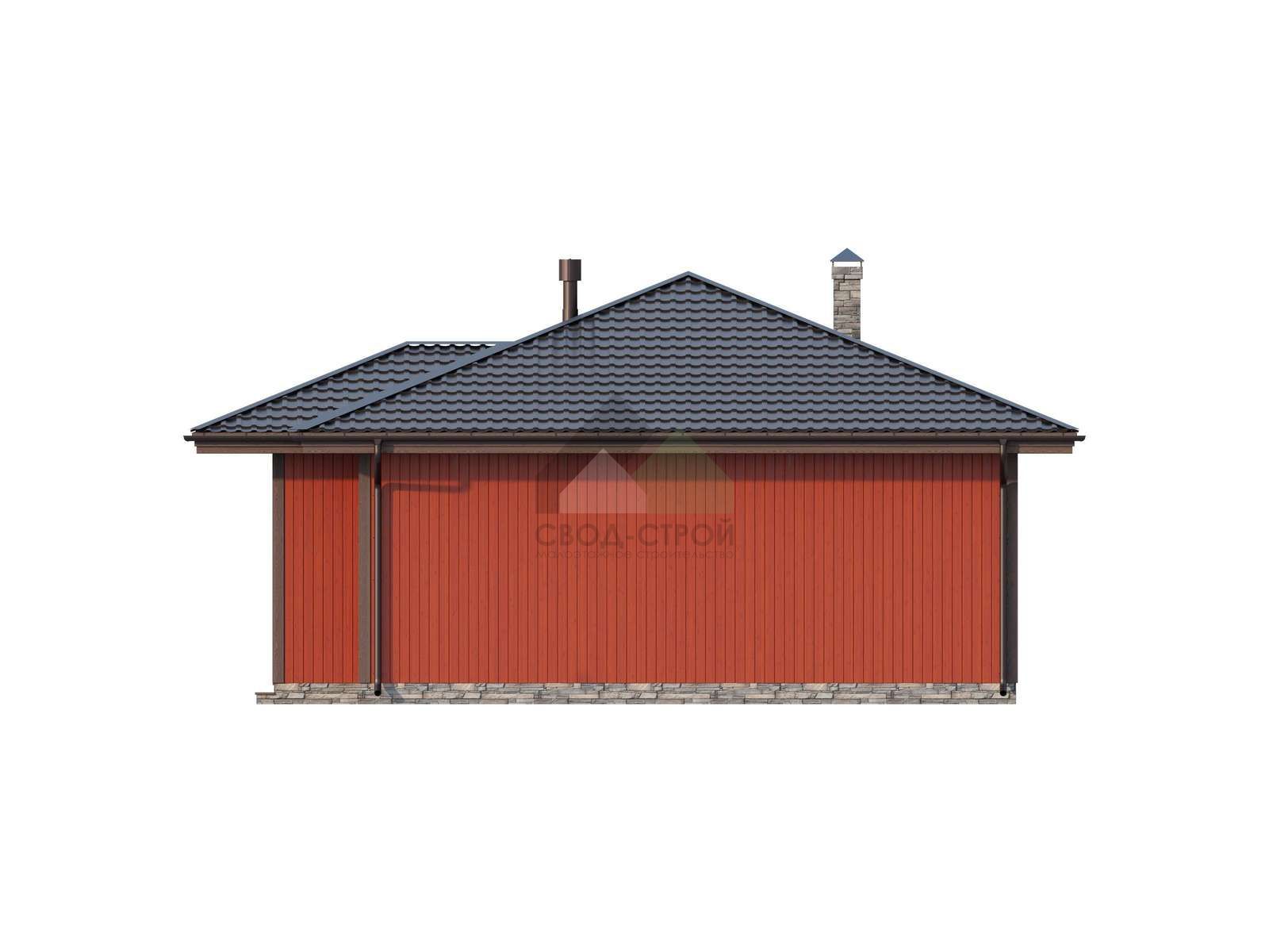 Коттедж каркасный С-102 КР «Рондаш»