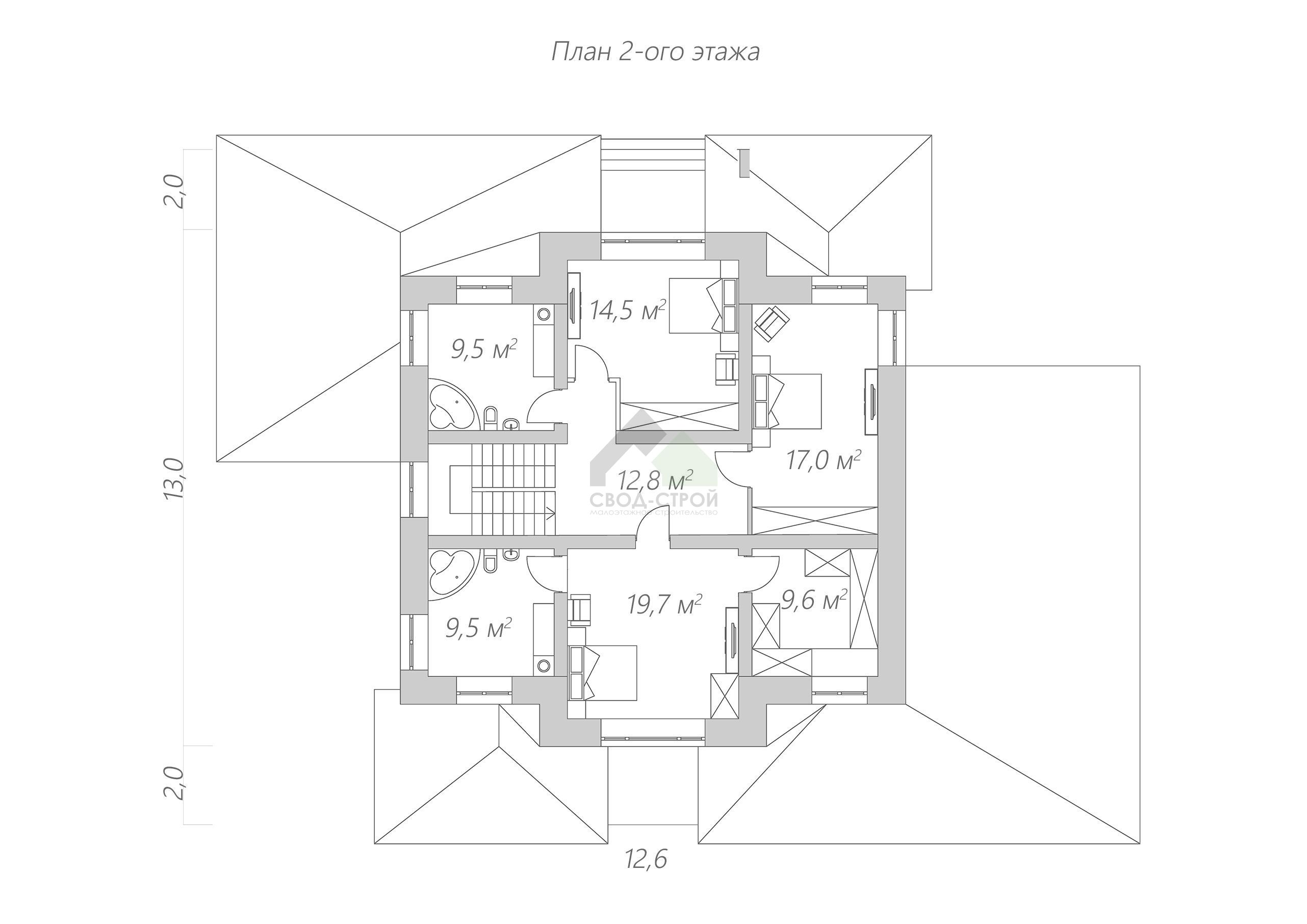 Кирпичный дом С-389 К «Аура»