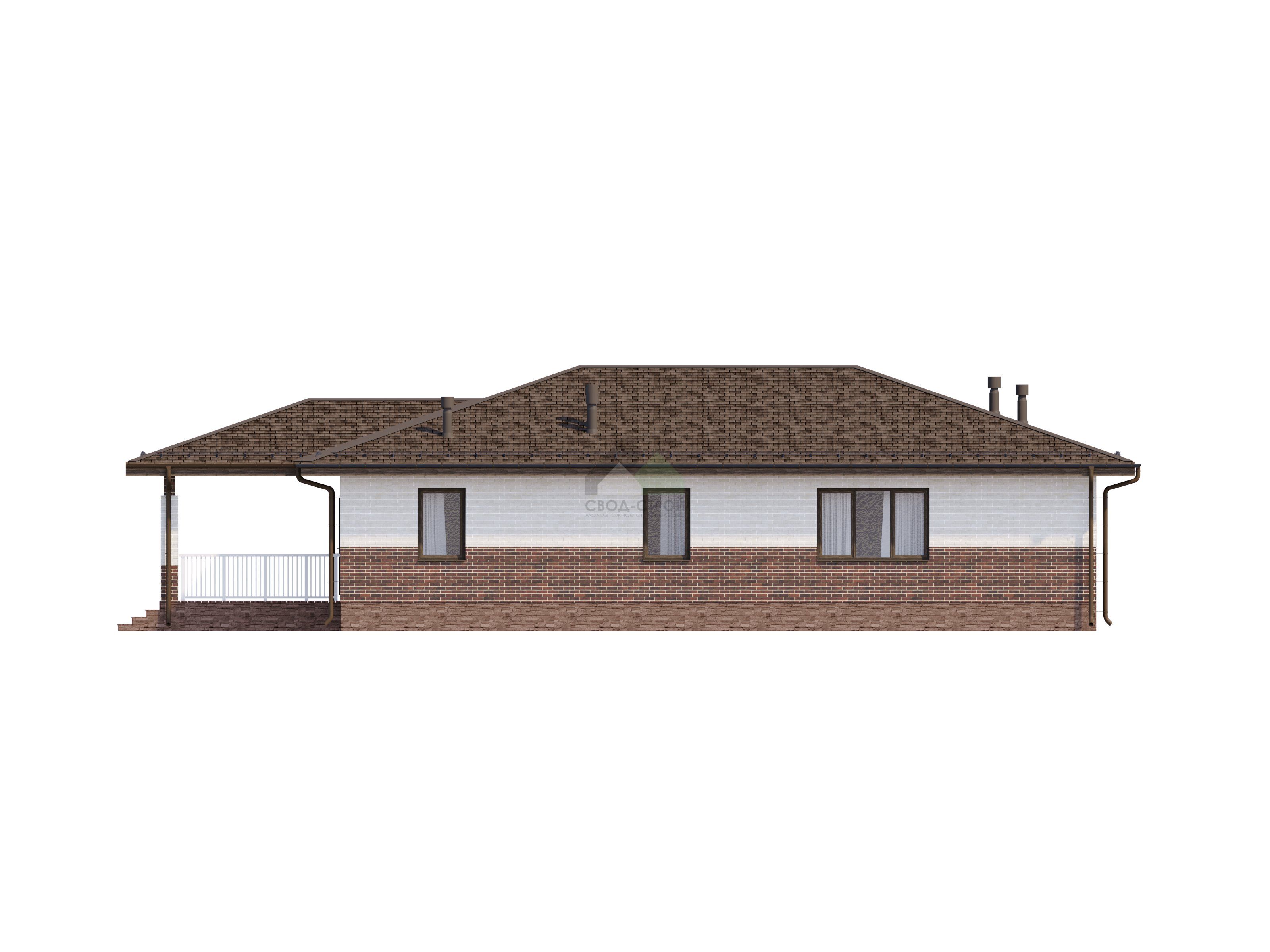 Каркасный дом С-234 КР «Дион»