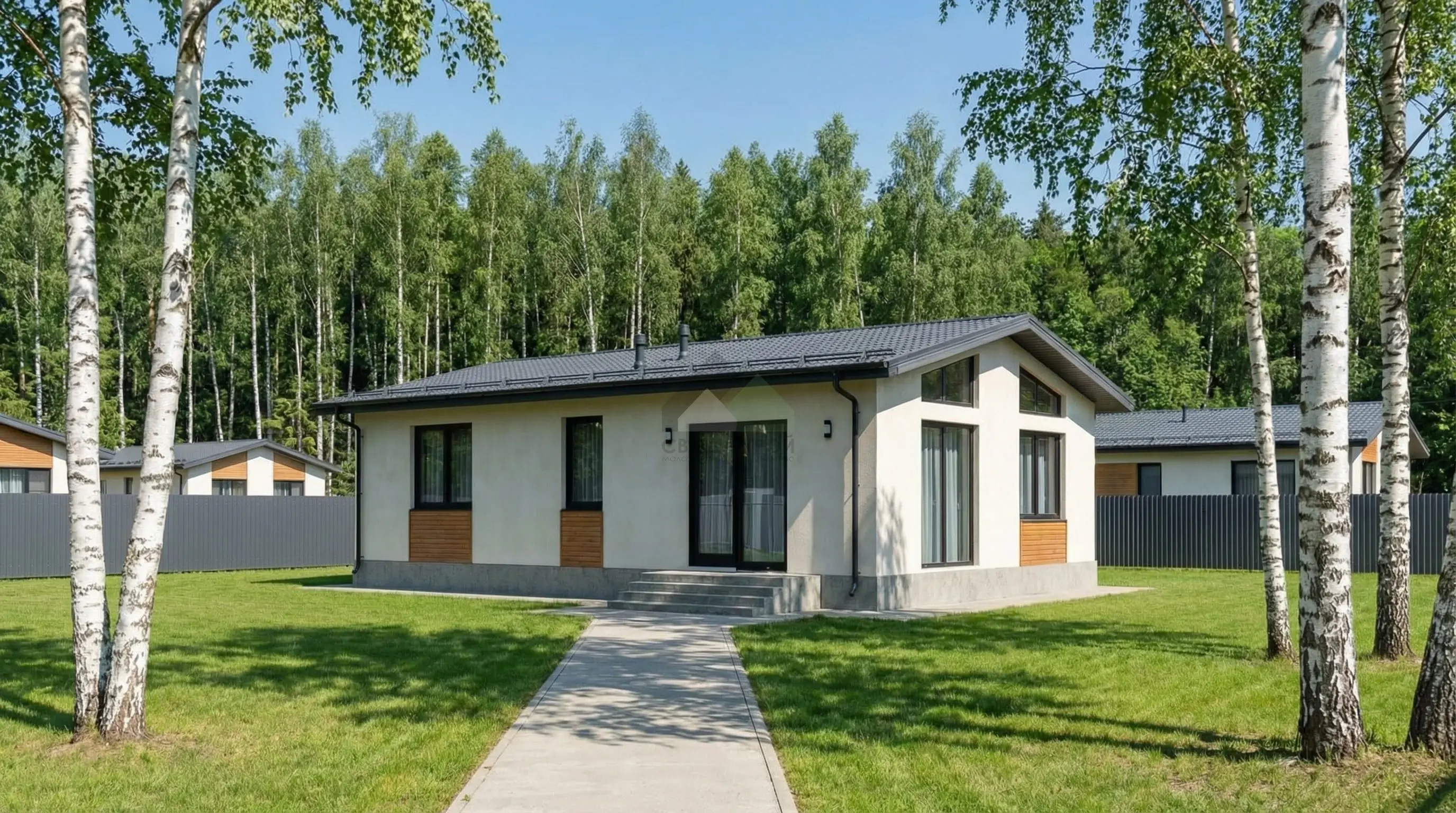 Дом из пеноблоков С-85 ГБ «Вдохновение мини»