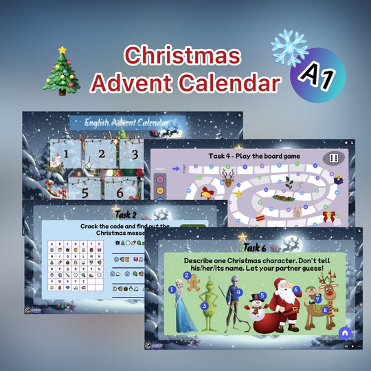 Christmas Advent Calendar (A1)