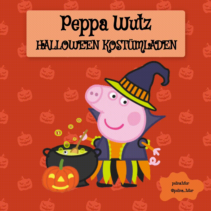 PEPPA WUTZ HALLOWEEN KOSTÜMLADEN