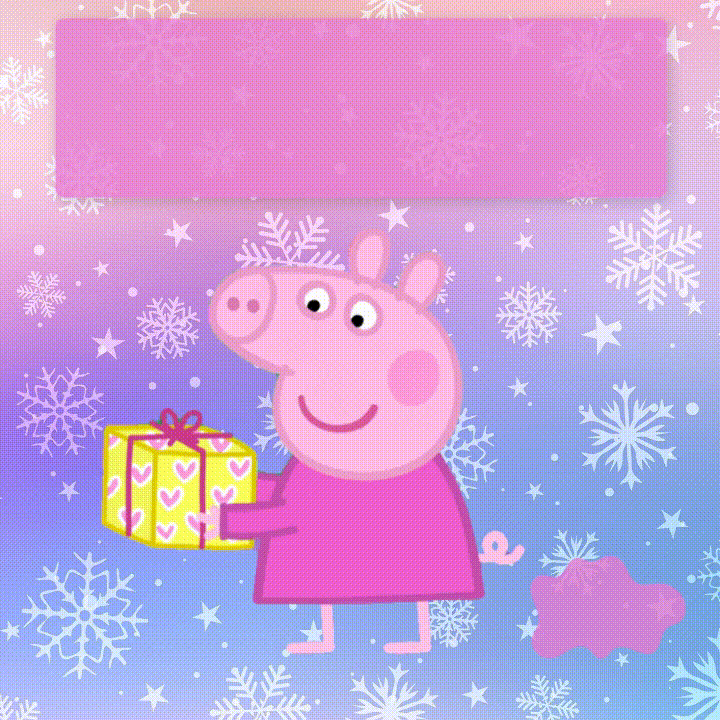 Peppa's special Christmas tree