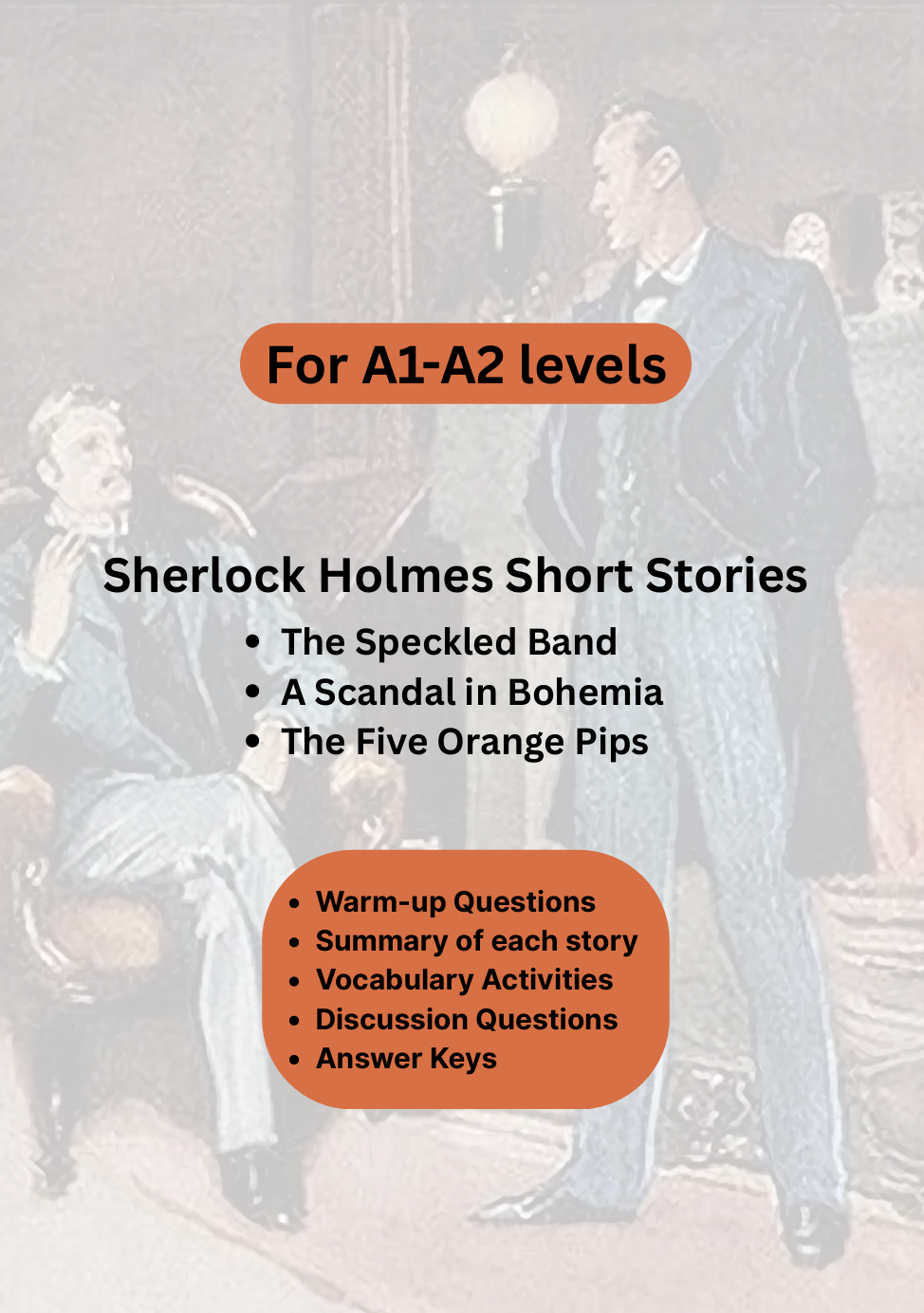 Activities for Sherlock Holmes Short Stories