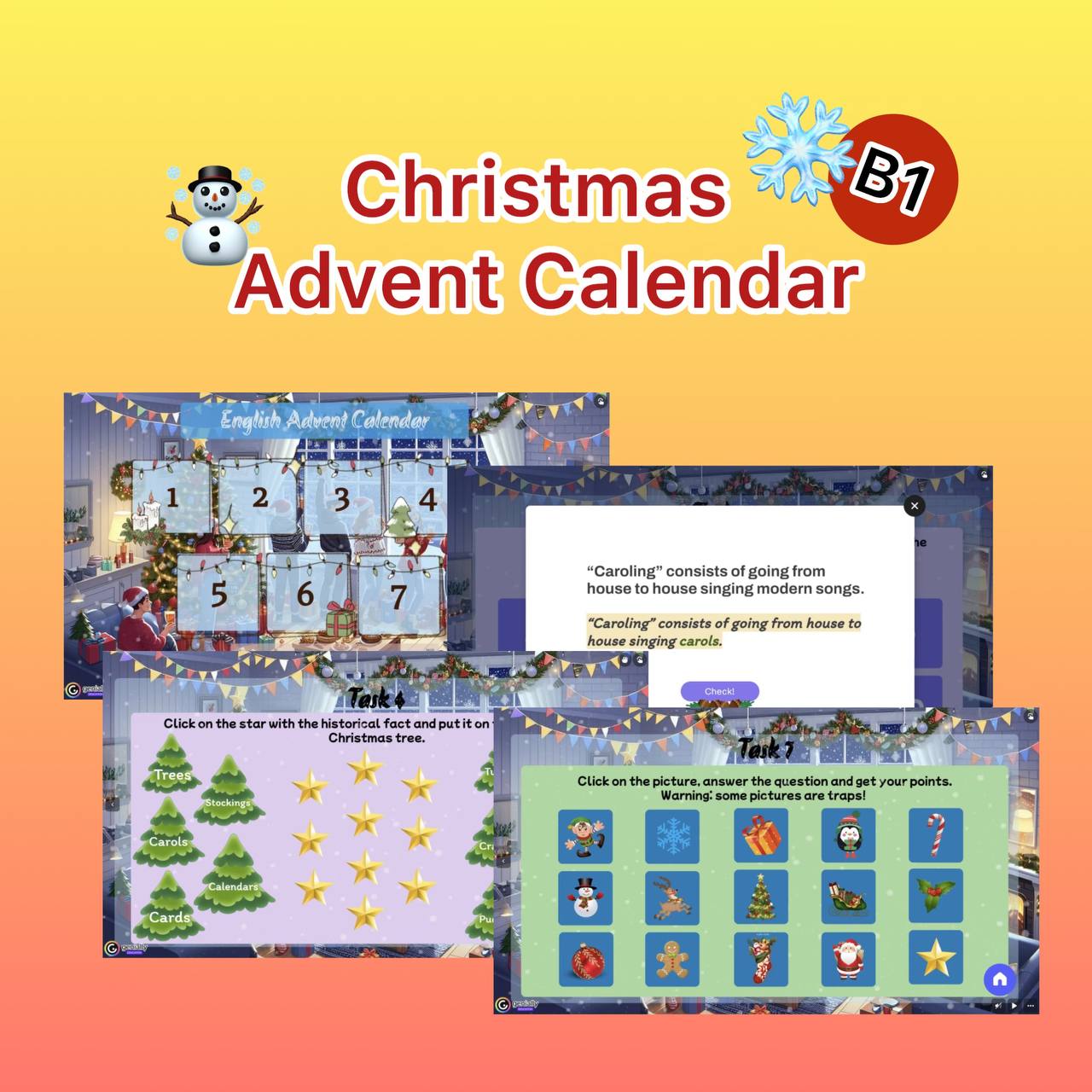 Christmas Advent Calendar (B1)