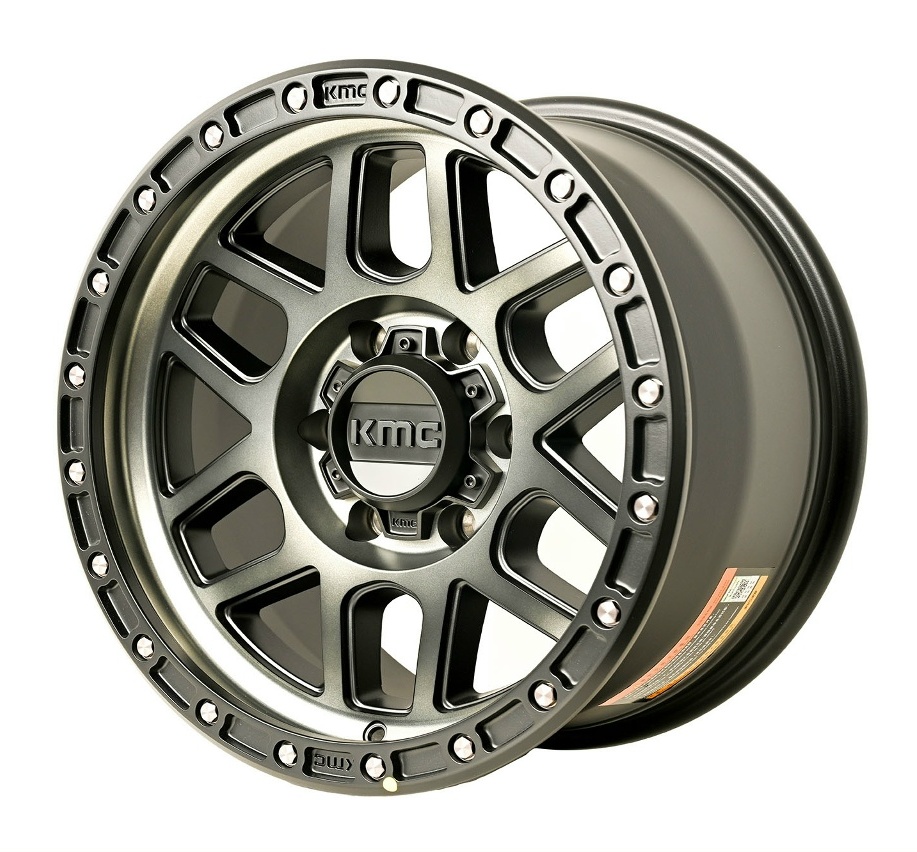 Колесный диск KMC KM 544 Mesa 17x8.5j" PCD6х139,7 черно-серый