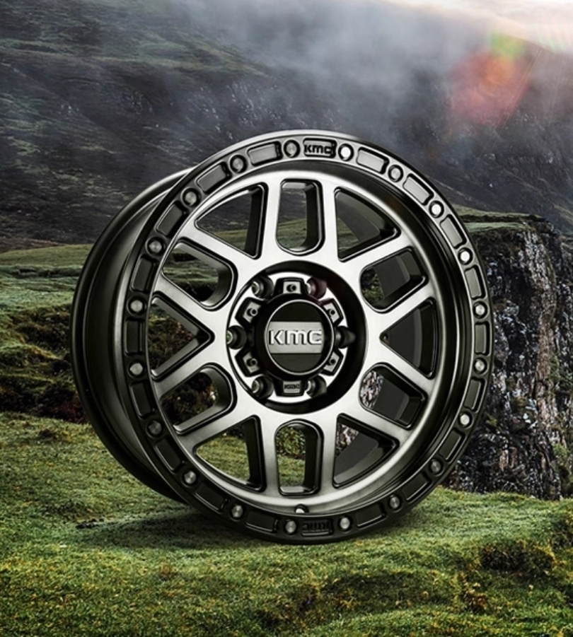 Колесный диск KMC KM 544 Mesa 17x8.5j" PCD6х139,7 черно-серый 2