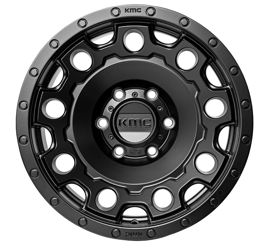 Колесный диск KMC KM 529 Holeshot 17x9j" PCD6х139,7 черный