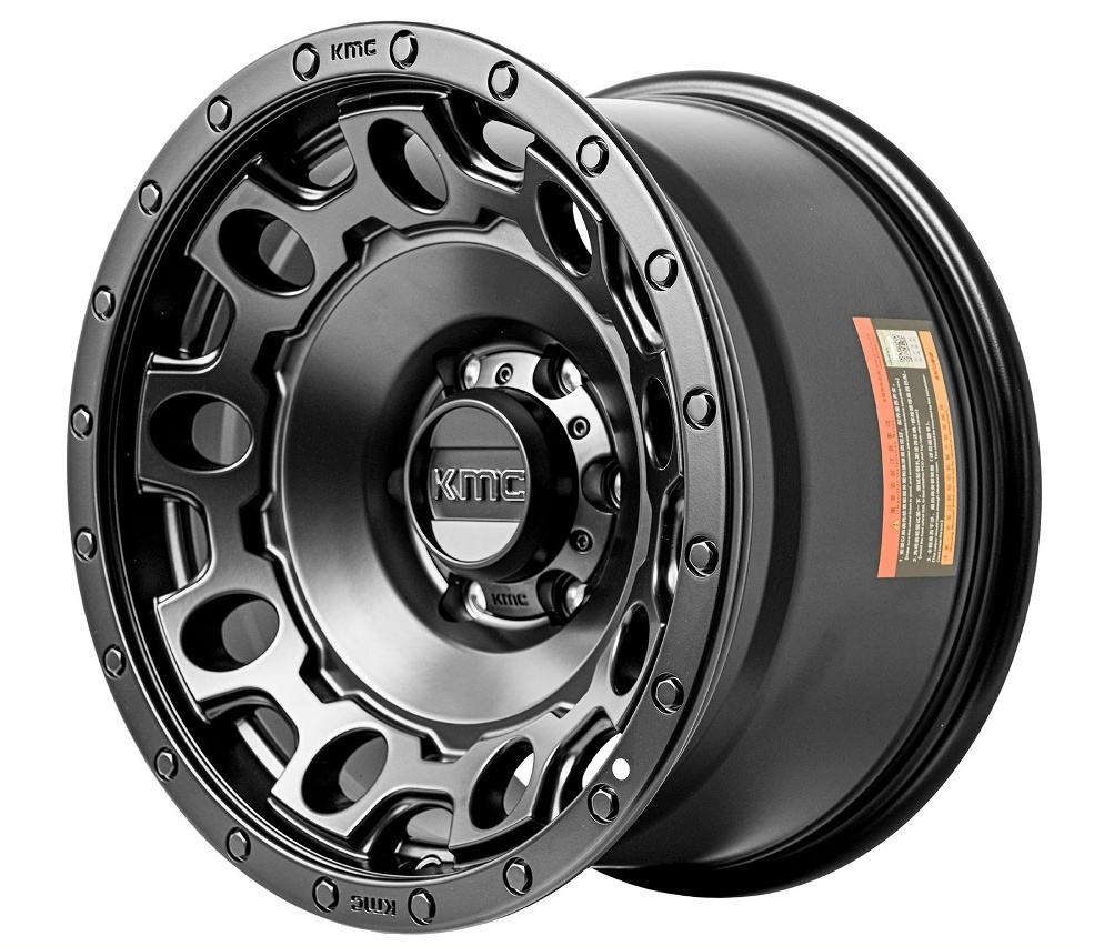 Колесный диск KMC KM 529 Holeshot 17x9j" PCD6х139,7 черный 2