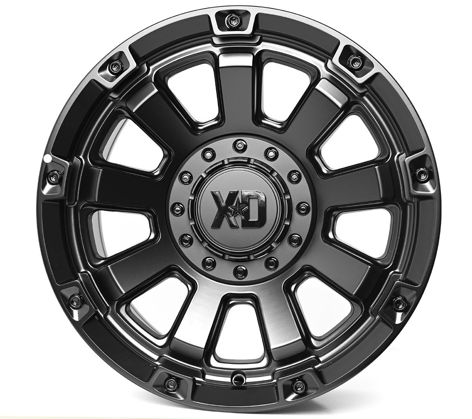 Колесный диск KMC XD 852 Gauntlet 17x9j" PCD6х139,7 черный