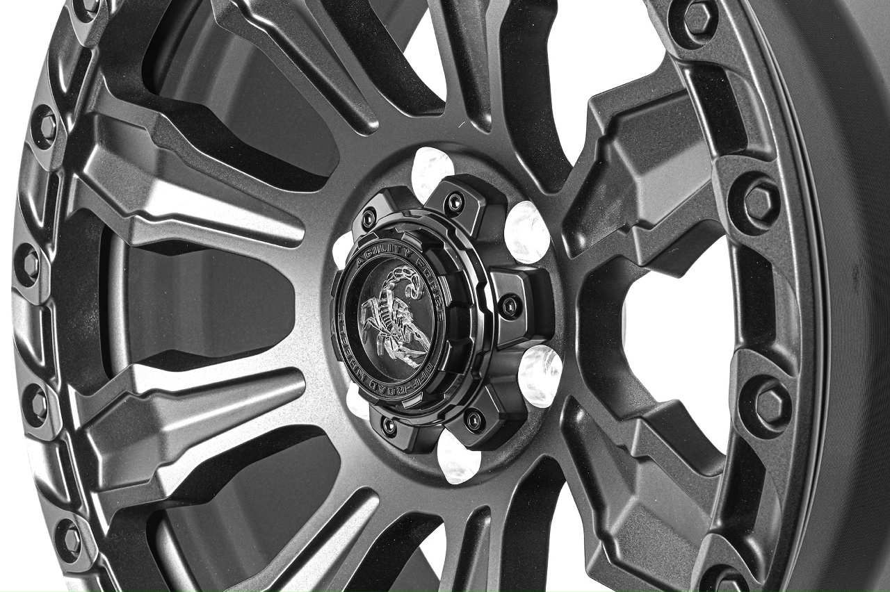 Колесный диск Agility Force A728N 20x9j" PCD6х139,7 черный 3