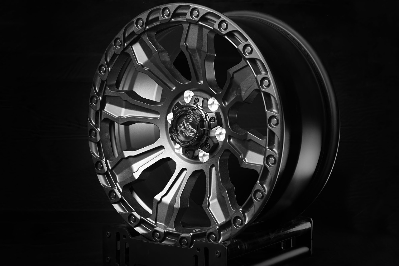 Колесный диск Agility Force A728N 20x9j" PCD6х139,7 черный 7