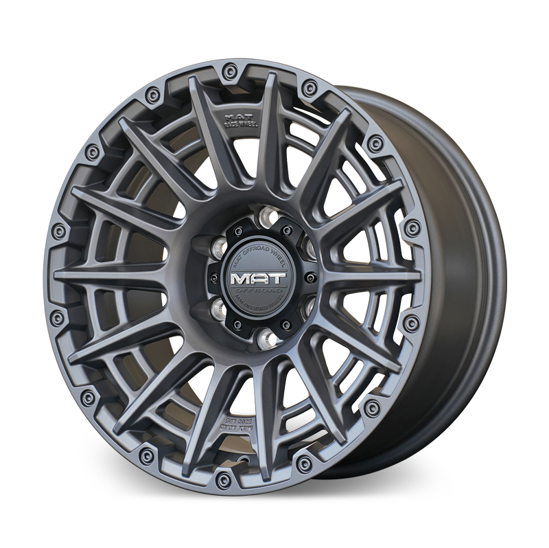 Колёсный диск MAT F1907 20x9j" PCD6х139,7 темно-серый 2