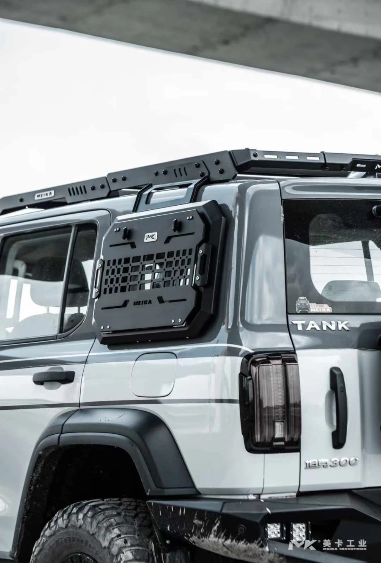 Tank 300 Усиленный багажник Meika G3 экспедиционный 11